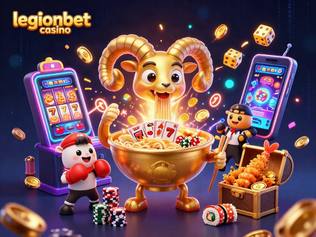 Experience the fun at legionbet casino with vibrant 3D characters, thrilling gameplay elements, and dynamic visuals.