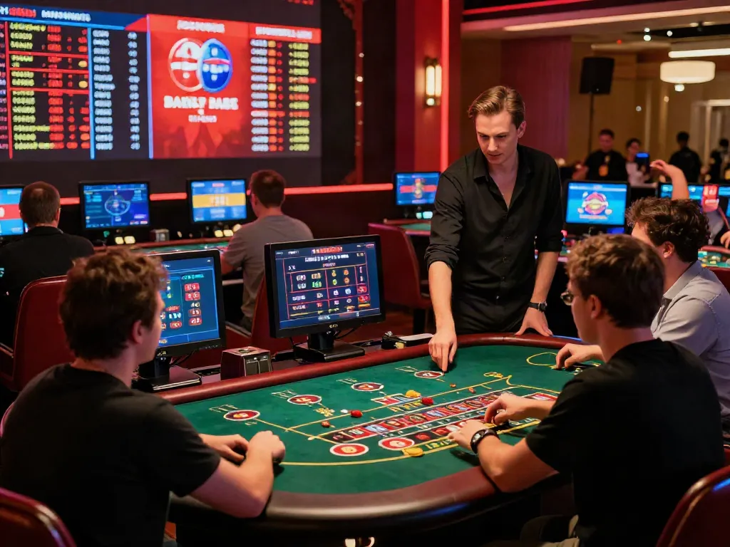 Engaging live casino scene at TX88 showcasing thrilling gaming experiences.