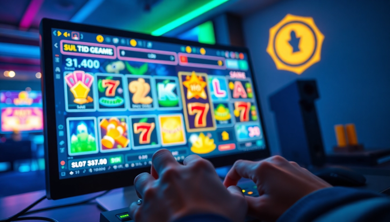 Kode4d link showcasing exciting online slot games with vibrant visuals and secure payment symbols.