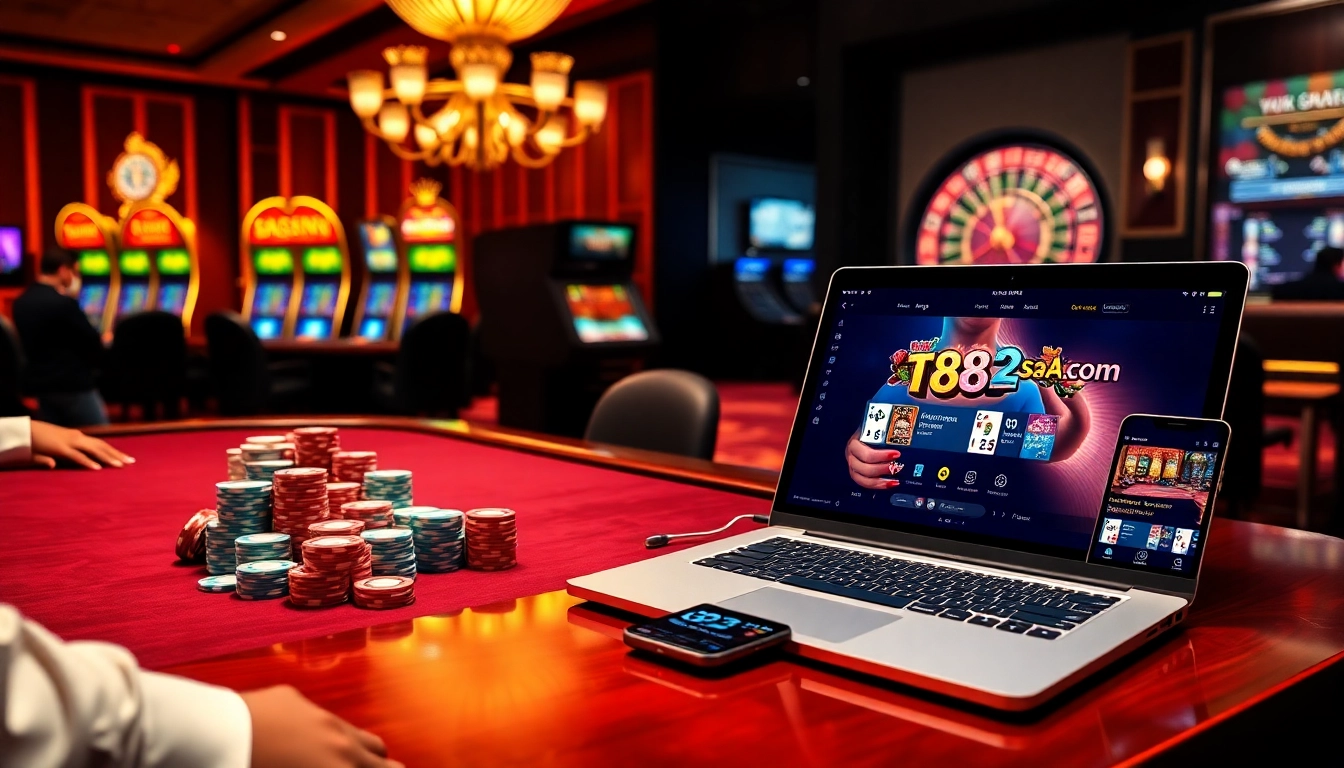 Play poker at the luxurious tables while enjoying the gambling experience on ev882.sa.com.
