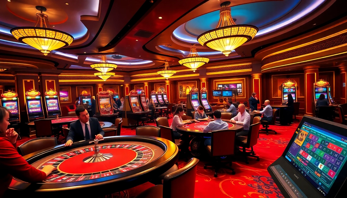 Experience the excitement of gambling at XX88 HOW with engaging poker and roulette tables.