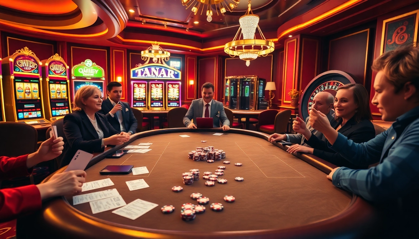 Experience the excitement of a professional casino game with s8 features and vibrant lighting.