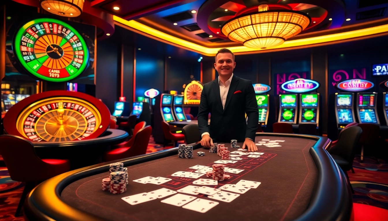 SX88 bet showcases an exciting casino environment with cards and chips on a gaming table, inviting players to engage.