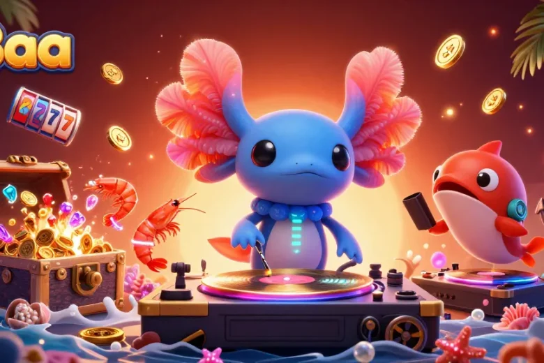 Experience winning moments with 88aa in this vibrant 3D illustration featuring an underwater casino scene.